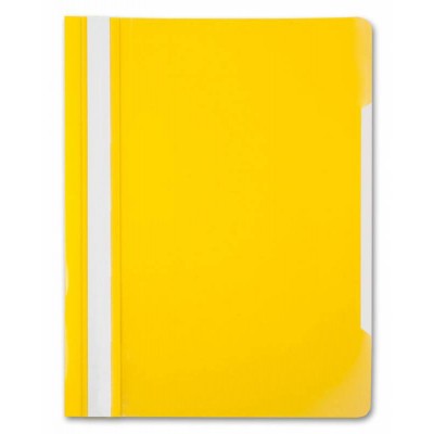 Папка-скоросшиватель А4 OfficeSpace 160мкм желтая